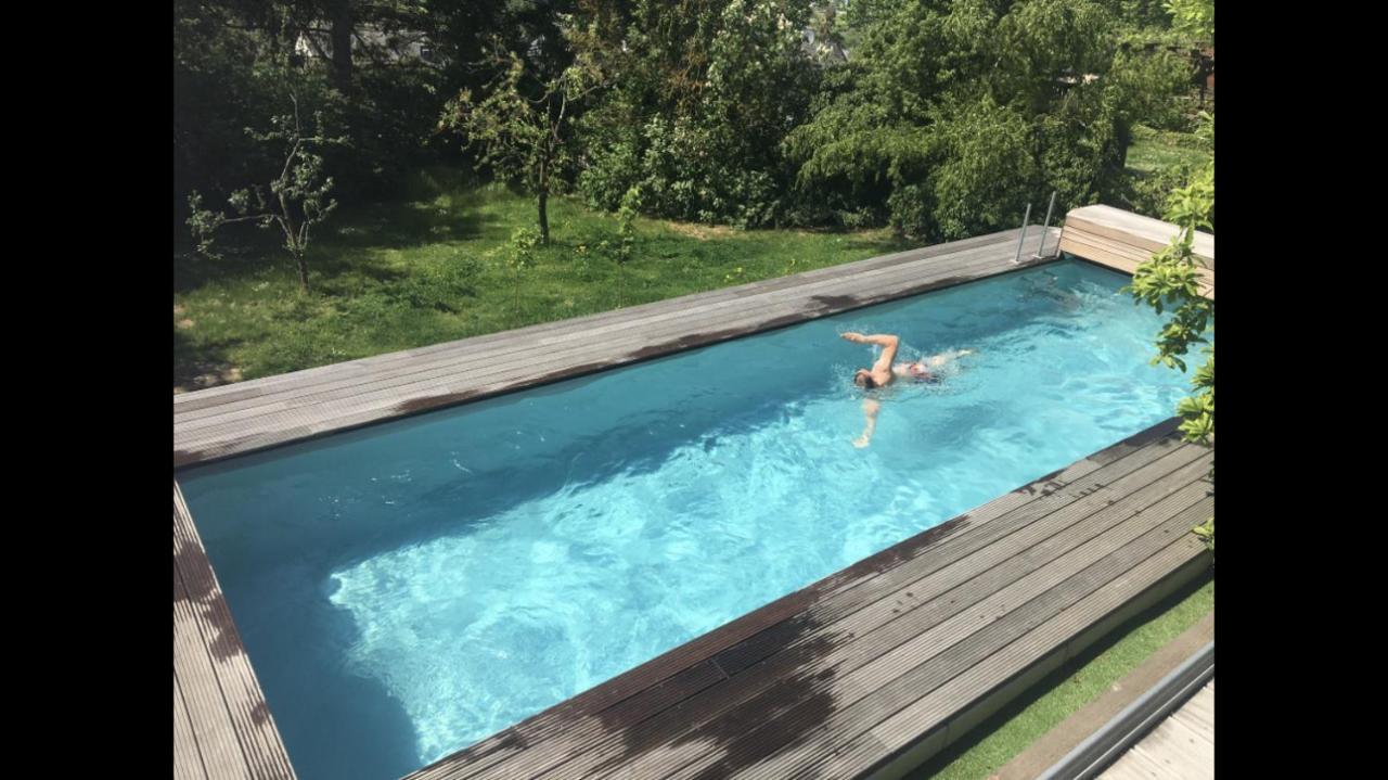 Ueber Den Daechern Von Koblenz - Aussichts-Wohnung Naturpark Rheinblick, Ruhig, Zentrumsnah, Sport-Pool المظهر الخارجي الصورة